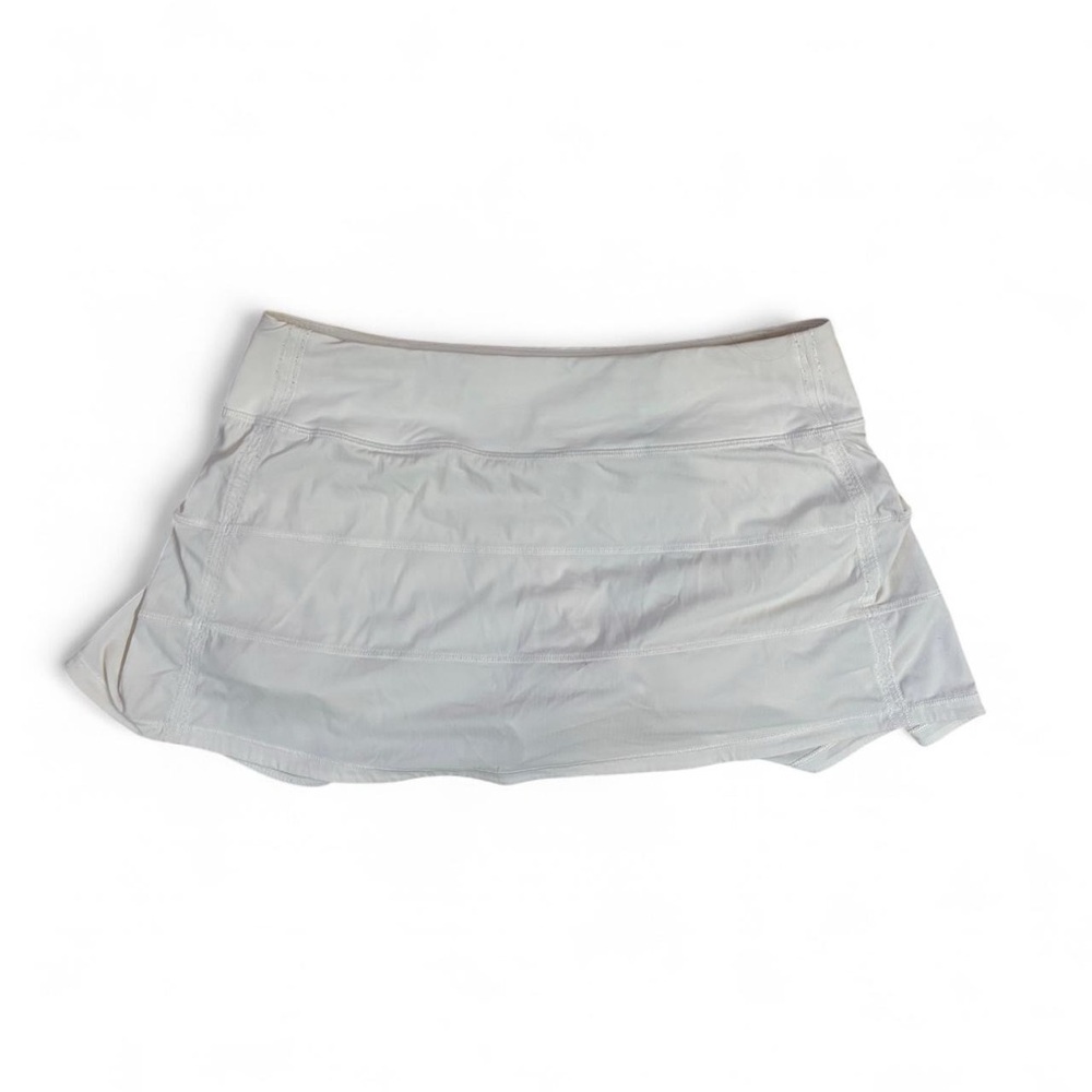 Lululemon White Tennis Skort